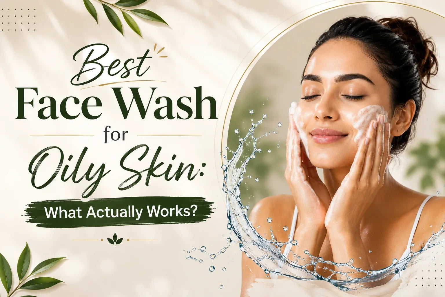 Best Face Wash for Oily Skin: What Actually Works?