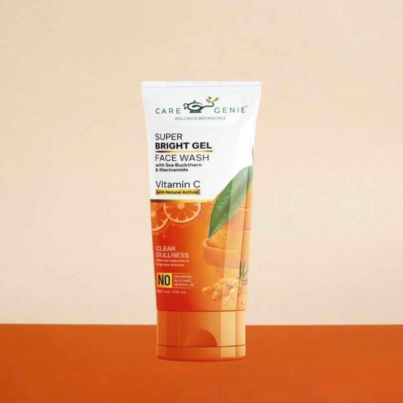 Vitamin C Face Wash with Seabuckthorn Oil – Brightening & Hydrating Daily Cleanser
