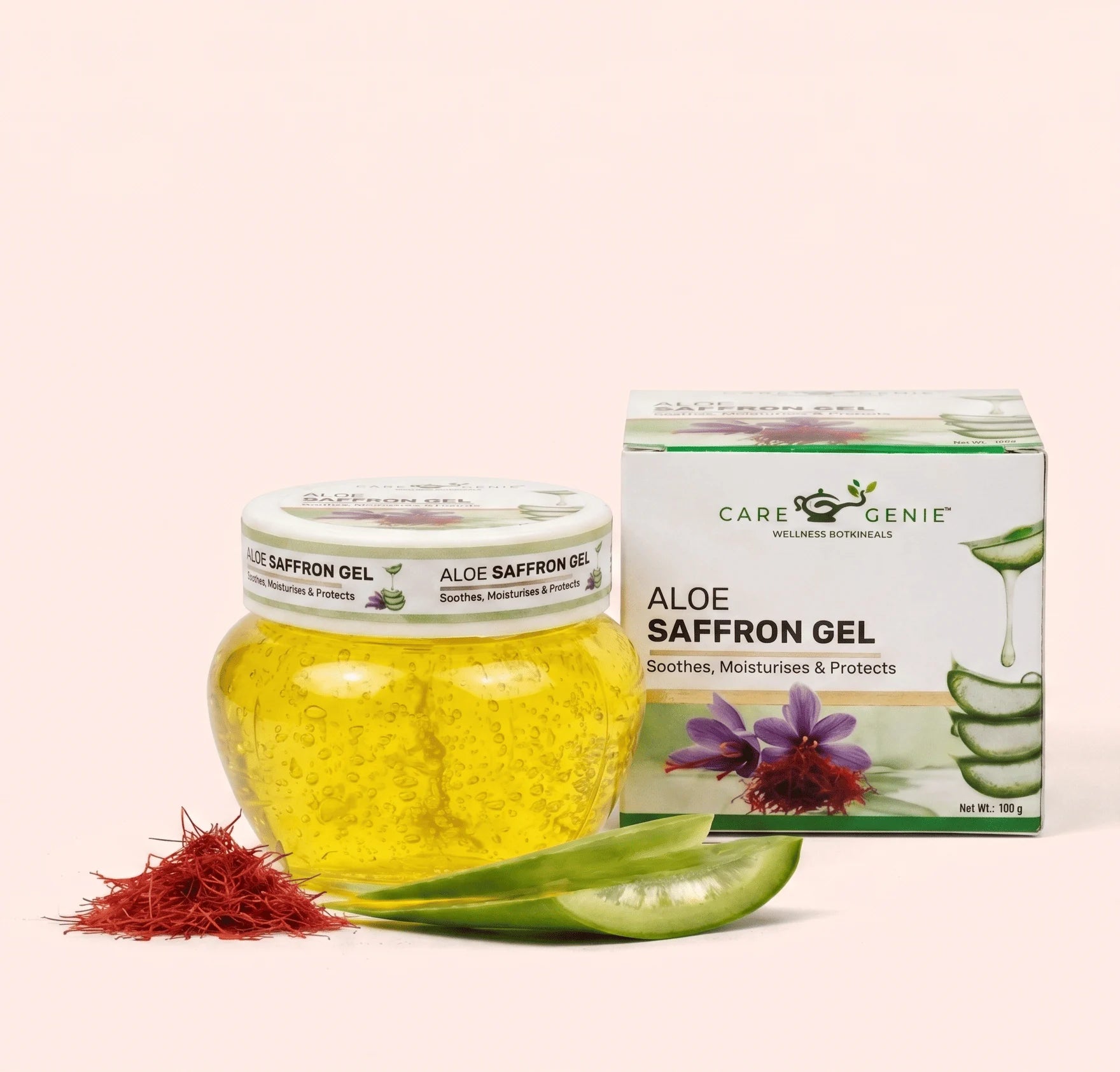 Aloe Saffron Gel — Hydrating & Brightening Gel