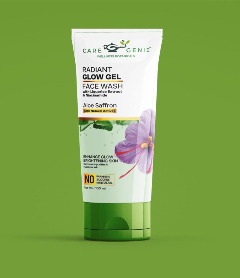 Aloe Saffron Face Wash — Brightening & Hydrating Cleanser