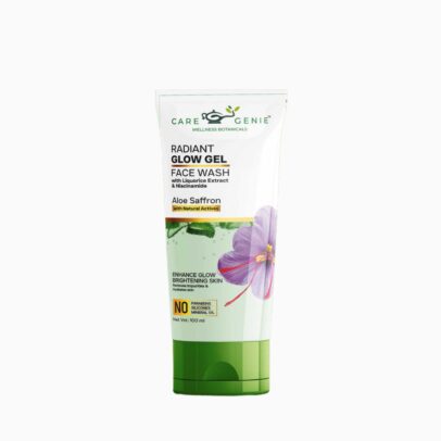 Aloe Saffron Face Wash for glowing skin
